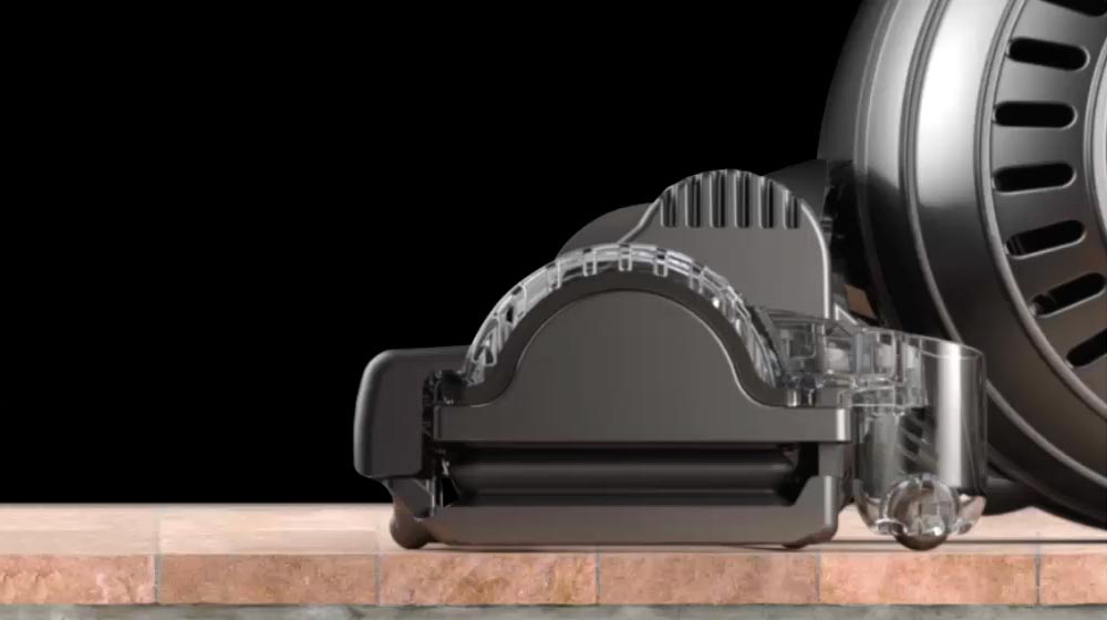 Upright cleanerhead technology