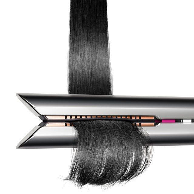 Vergleich zwischen dem Dyson Corrale Richtgerät und der konventionellen Plattentechnologie